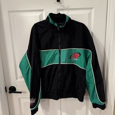 Vtg Nascar Bobby Labonte 18 Interstate Batteries Chase Authentics Jacket Size L