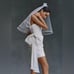 Anthropologie Hutch Gwen Dress Ivory Size 10 Bridal Bow