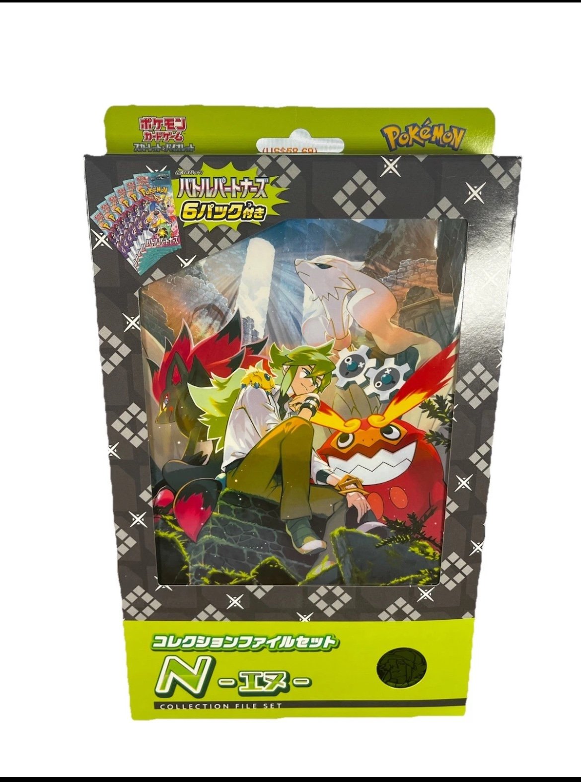 Pokemon Card Game Scarlet & Violet Collection File Set N TCG JAPAN OFFICIAL