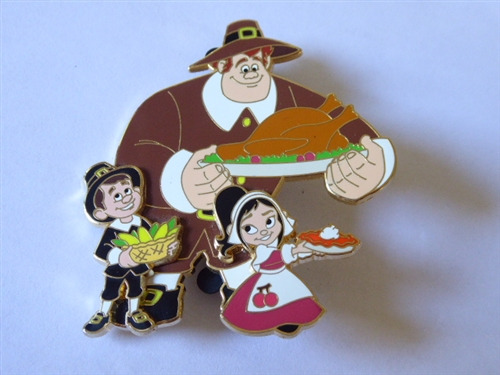 Disney Trading Pin 106684 DSSH - Wreck it Ralph Thanksgiving 2014 (Surprise Rele