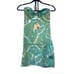 Retrofete SER.O.YA Farrah Silk Dress Green Nautical - Size M
