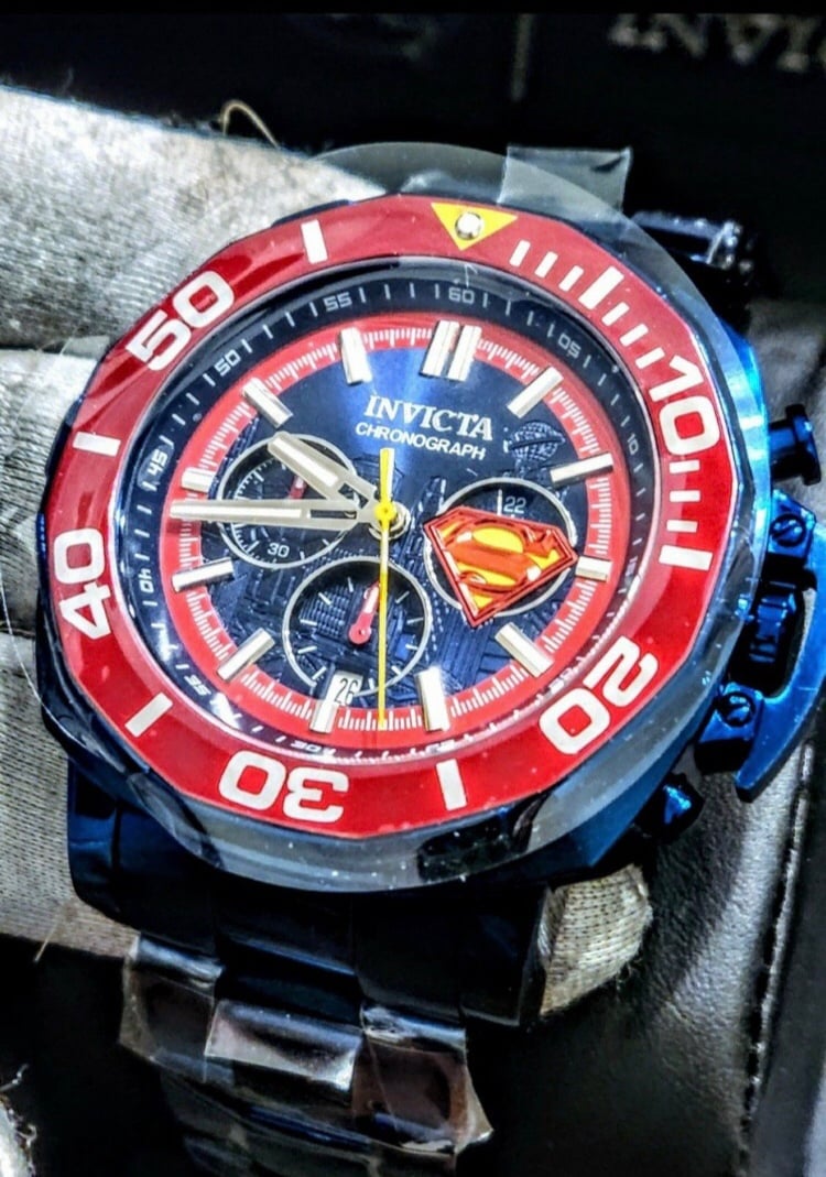 Brand new limited edition Superman chrono men’s watch