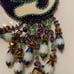Lots Necklace Purple Leather Mini Pouch