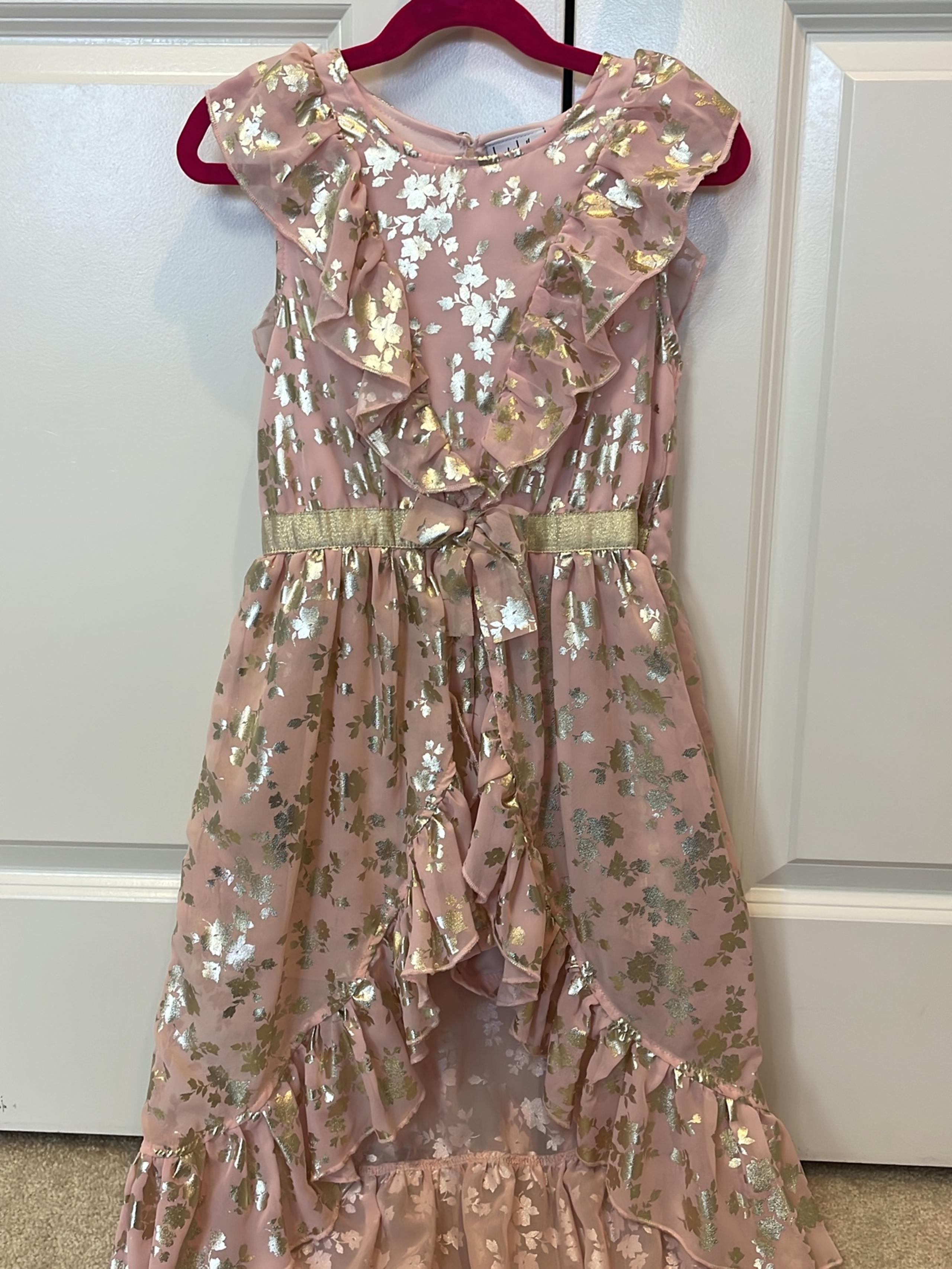 Girls Nicole Miller High Low romper