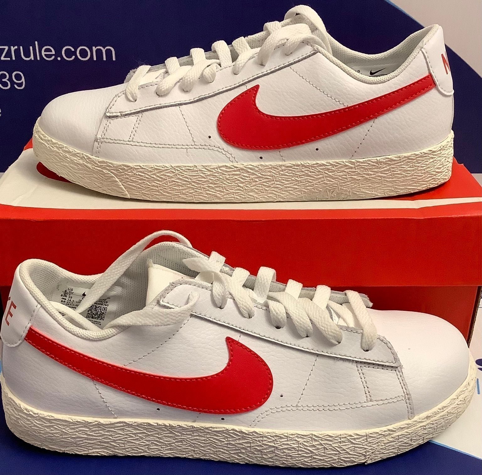 Nike Blazer Low University Red Kids 6.5y