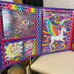 Lisa Frank Art Case Tikanni Trifold Portfolio Binder Sticker/Activity Set