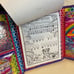 Lisa Frank Art Case Tikanni Trifold Portfolio Binder Sticker/Activity Set