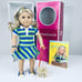 American Girl LANIE DOLL In MEET OUTFIT Dress Shoes Panties Bracelet Rabbit BOX