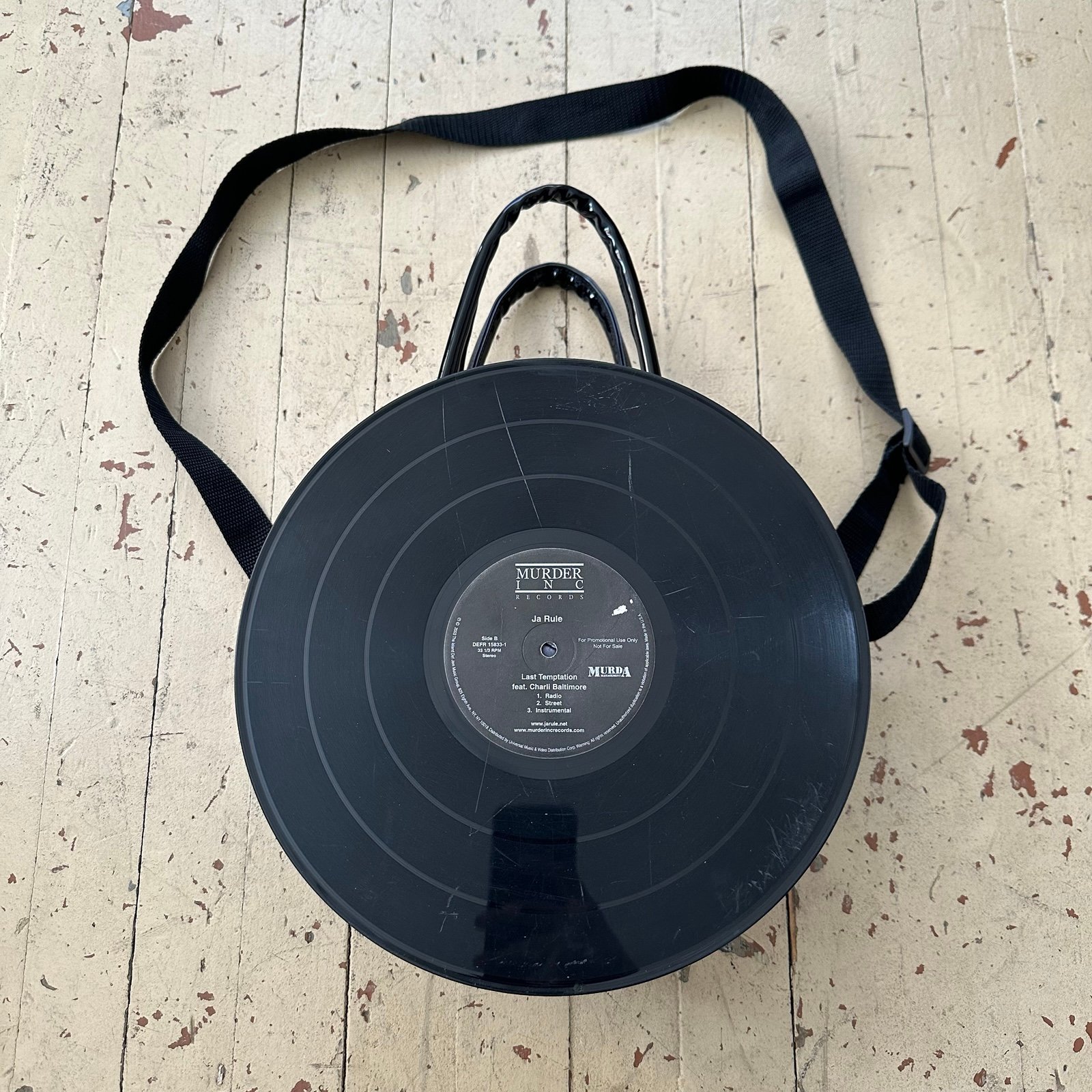 Shin & Company Double Sided Record Handbag