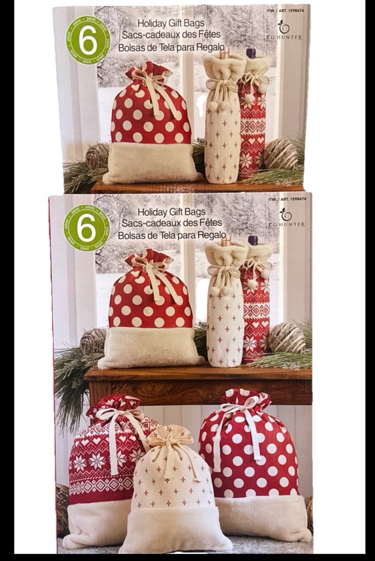 Holiday Gift Bags / Sacs Bundle