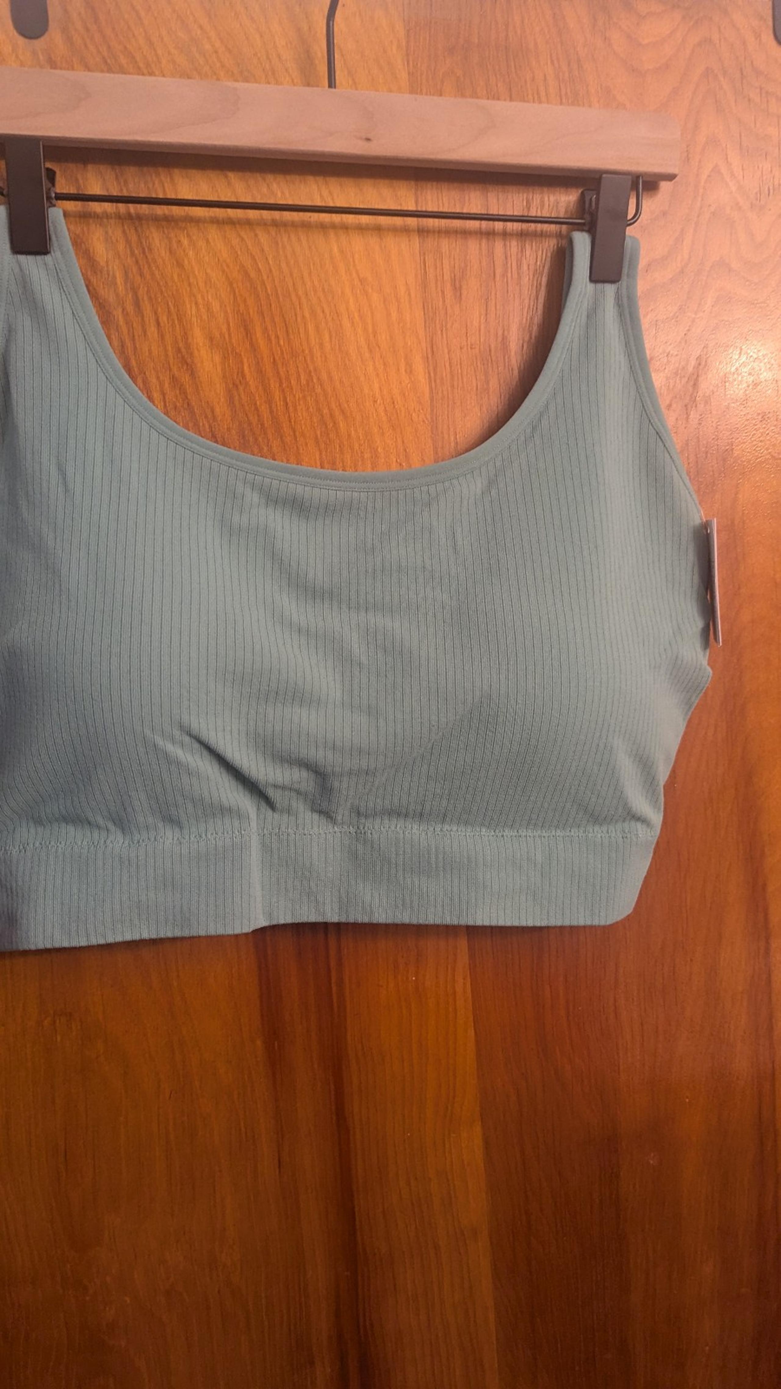 Auden Lightly Lined Ribbed Bralette – 3X (New with Tags)