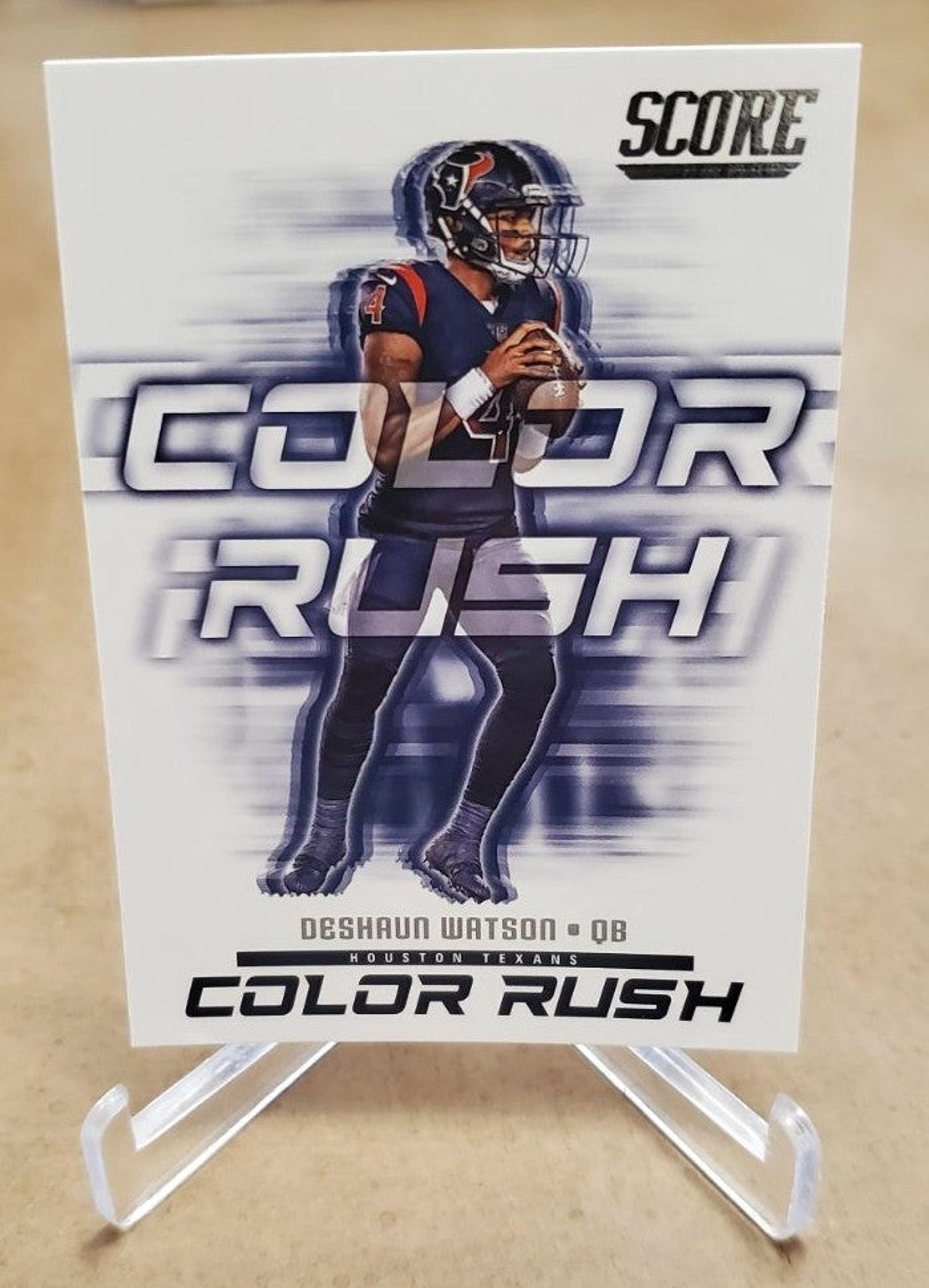 2018 Score Color Rush DeShaun Watson