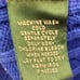 Vintage Lauren Ralph Lauren Blue Cable Knit Mock Neck Zip-Up Long Sleeve Sweater