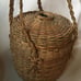 Vintage Native American woven braided knitting yarn BASKET