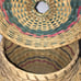 Vintage Native American woven braided knitting yarn BASKET
