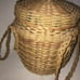 Vintage Native American woven braided knitting yarn BASKET