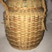Vintage Native American woven braided knitting yarn BASKET