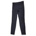 SPANX Distressed Denim Leggings Vintage Black size Small Pull-On Shaping Frayed