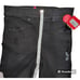 SPANX Distressed Denim Leggings Vintage Black size Small Pull-On Shaping Frayed