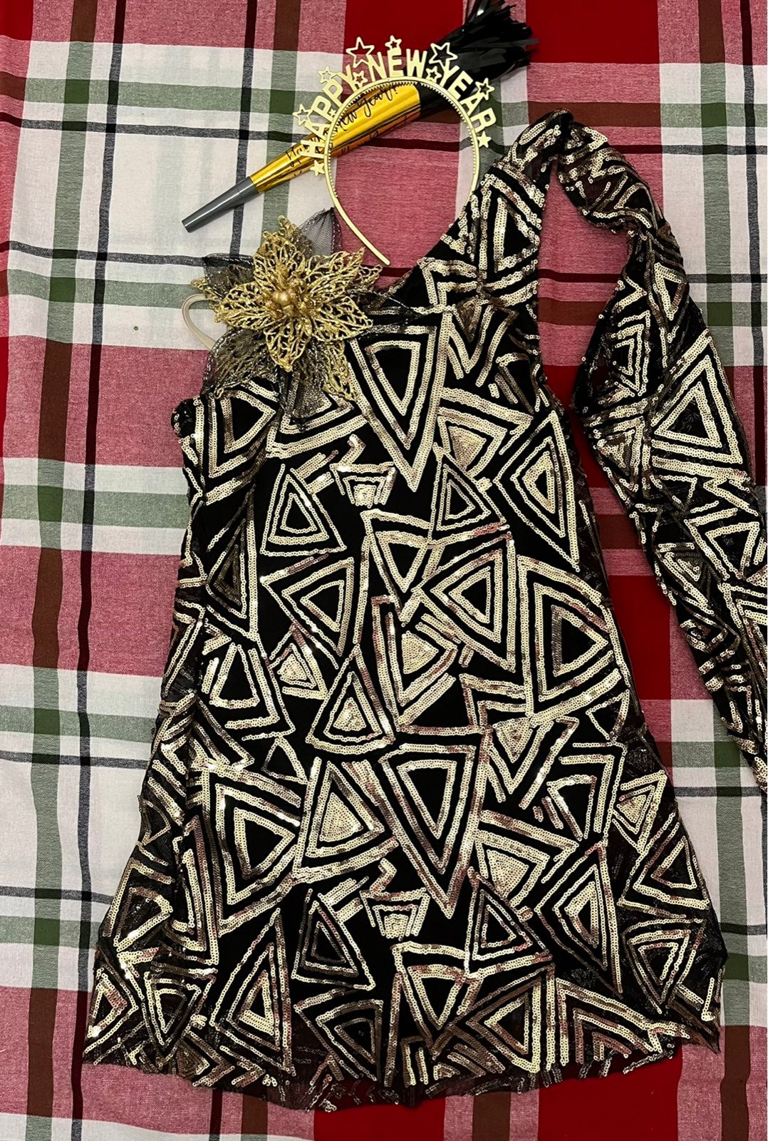 Upcycled Pageant OOC size large 10-12