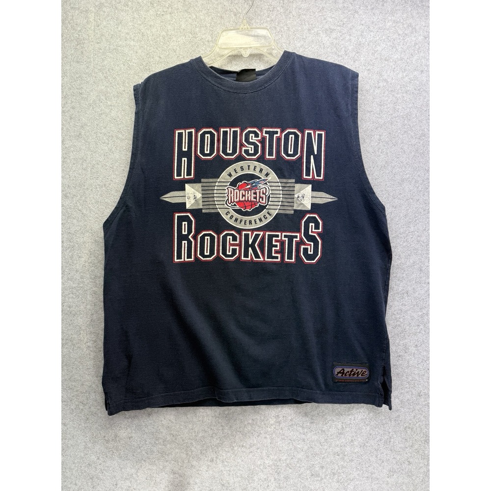 VTG 1996 Houston Rockets Western Conference Shirt / Size Large