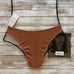 Miniamle Animale Ribbed Bikini Bottom