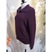 Lauren Ralph Lauren Jeans Co Knit Mock Collared Sweater Womens Size L Burgundy