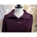 Lauren Ralph Lauren Jeans Co Knit Mock Collared Sweater Womens Size L Burgundy