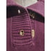 Lauren Ralph Lauren Jeans Co Knit Mock Collared Sweater Womens Size L Burgundy