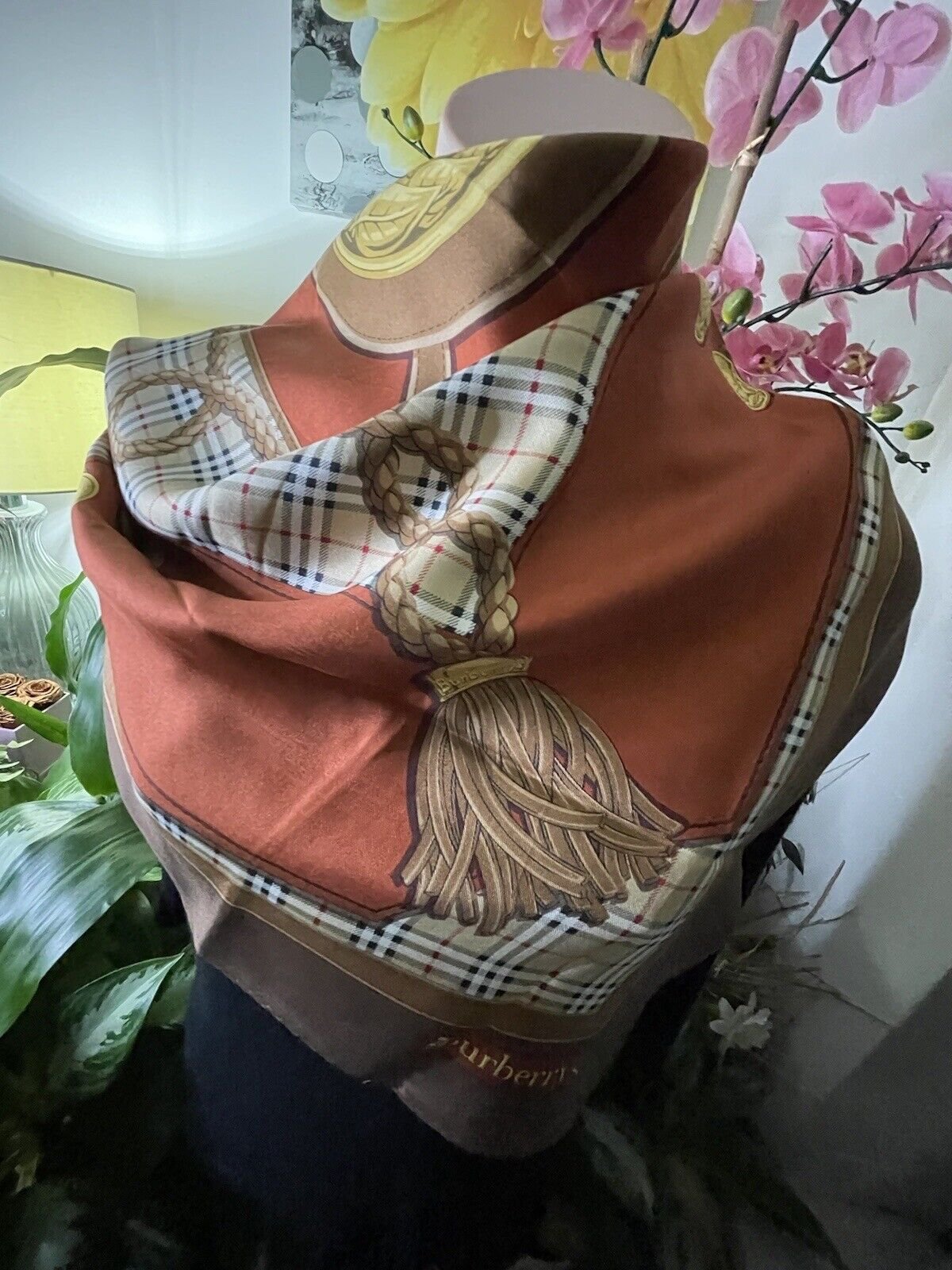 Burberry Silk Scarf