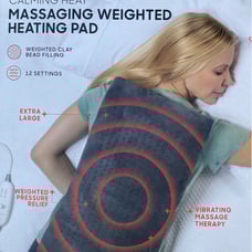 Massaging Weighted Heating Pad