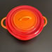 Le Creuset 90th Anniversary Flame 20 oz Casserole Cocotte -NWT