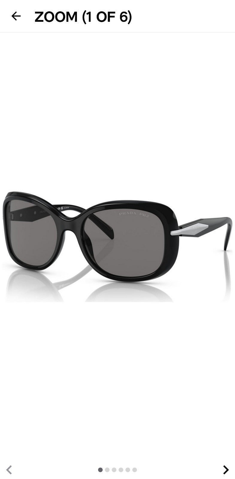 Authentic Prada Milano polarized Sunglasses
