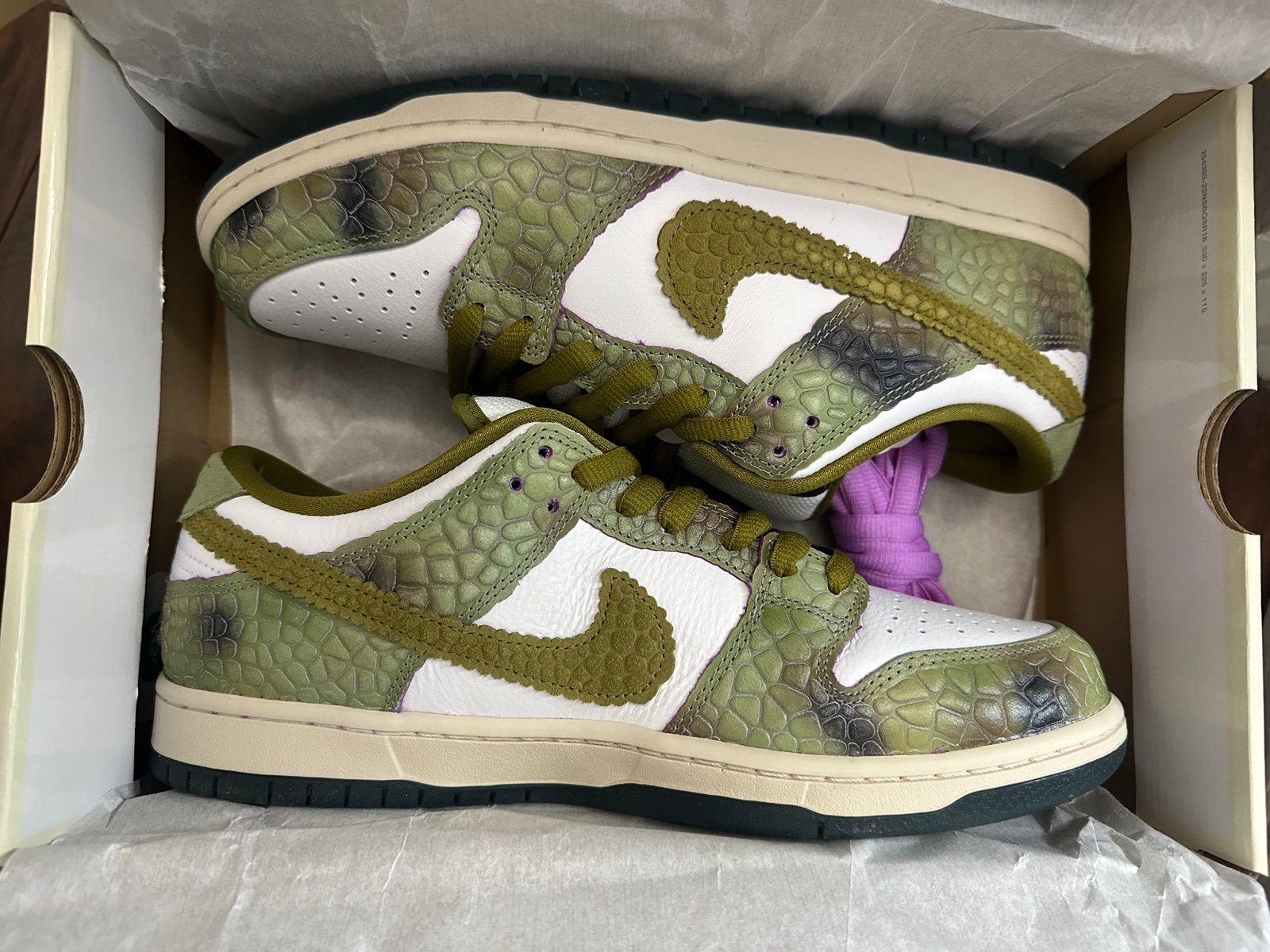 Nike SB Dunk Chameleon Alexis Sablone QS size 11.5 Men