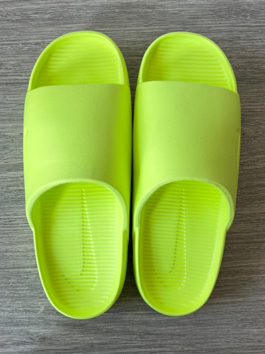 Size 9 - Nike Calm Slide (Neon Green) SHIPS NOW