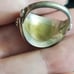 Sterling snake eye vintage ring size 7.5. May fit a little smaller due to the th