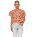 NWT Misa Suparna Top in Tangerine. Size Small