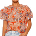 NWT Misa Suparna Top in Tangerine. Size Small