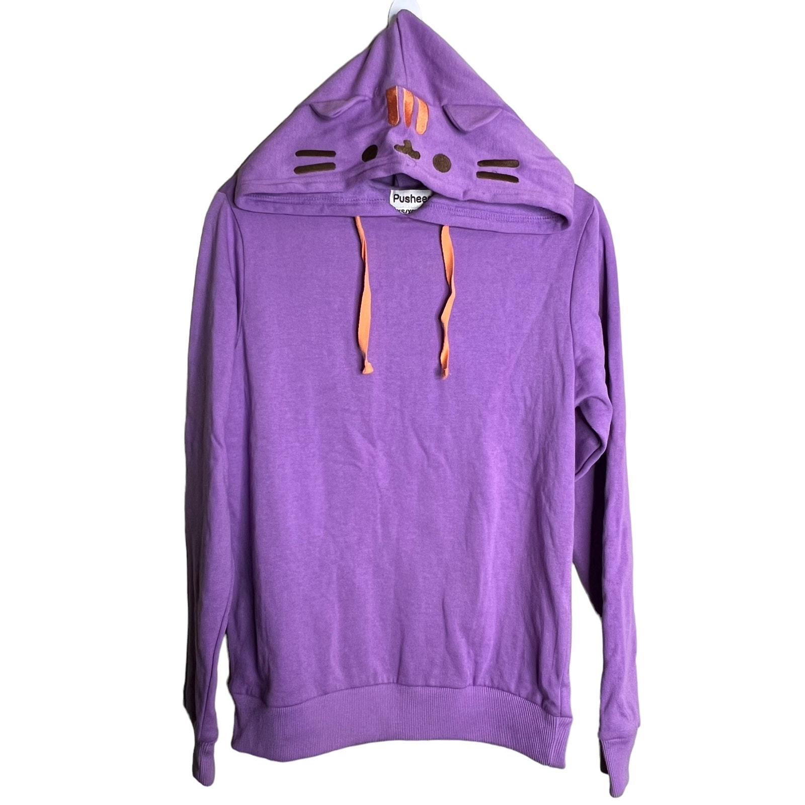 Pusheen Box Fall 2019 Purple Hoodie Bat Culture Fly Box NWT Size X - Small