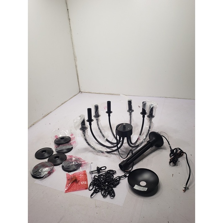 7-Light Oil Rubbed Bronze Candle Chandelier Light 22in 1005 605 230 New Open Box