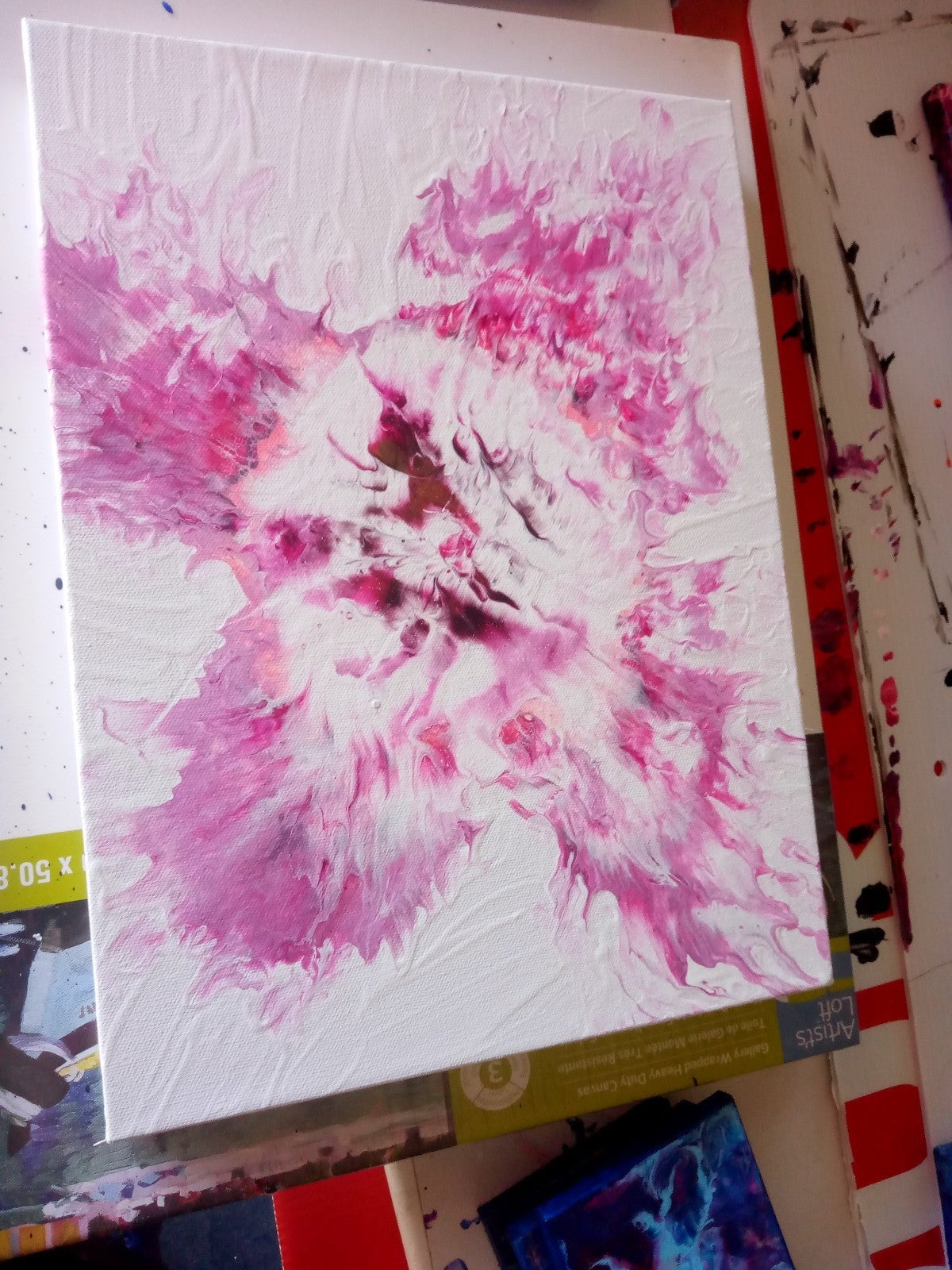 New pretty in pink flower negative