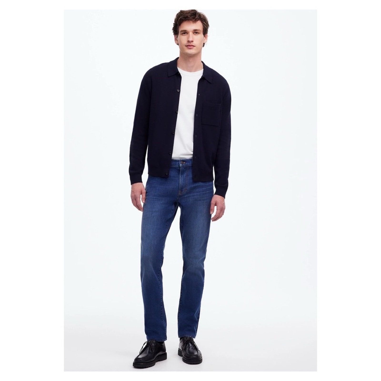 Madewell Athletic Slim Coolmax Jeans 33x30 Leeward Wash