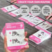 Arena Strength Workout Cards - Instructional Fitness Deck for Booty Band Workout