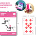 Arena Strength Workout Cards - Instructional Fitness Deck for Booty Band Workout