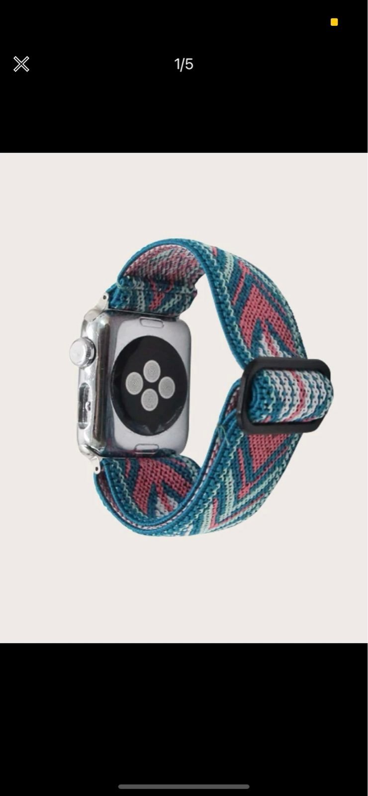Chevron Nylon Watcband for iWatch