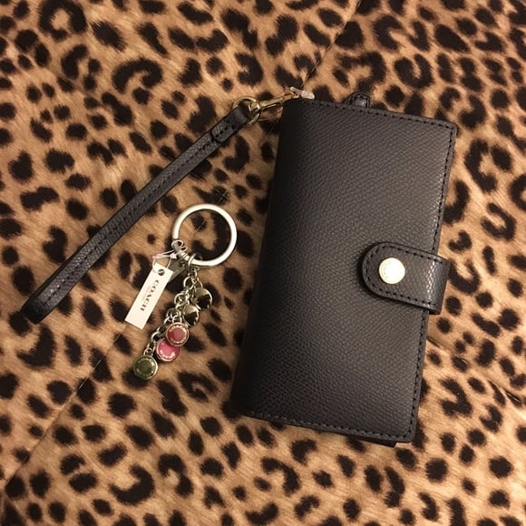Coach phone wallet wristlet