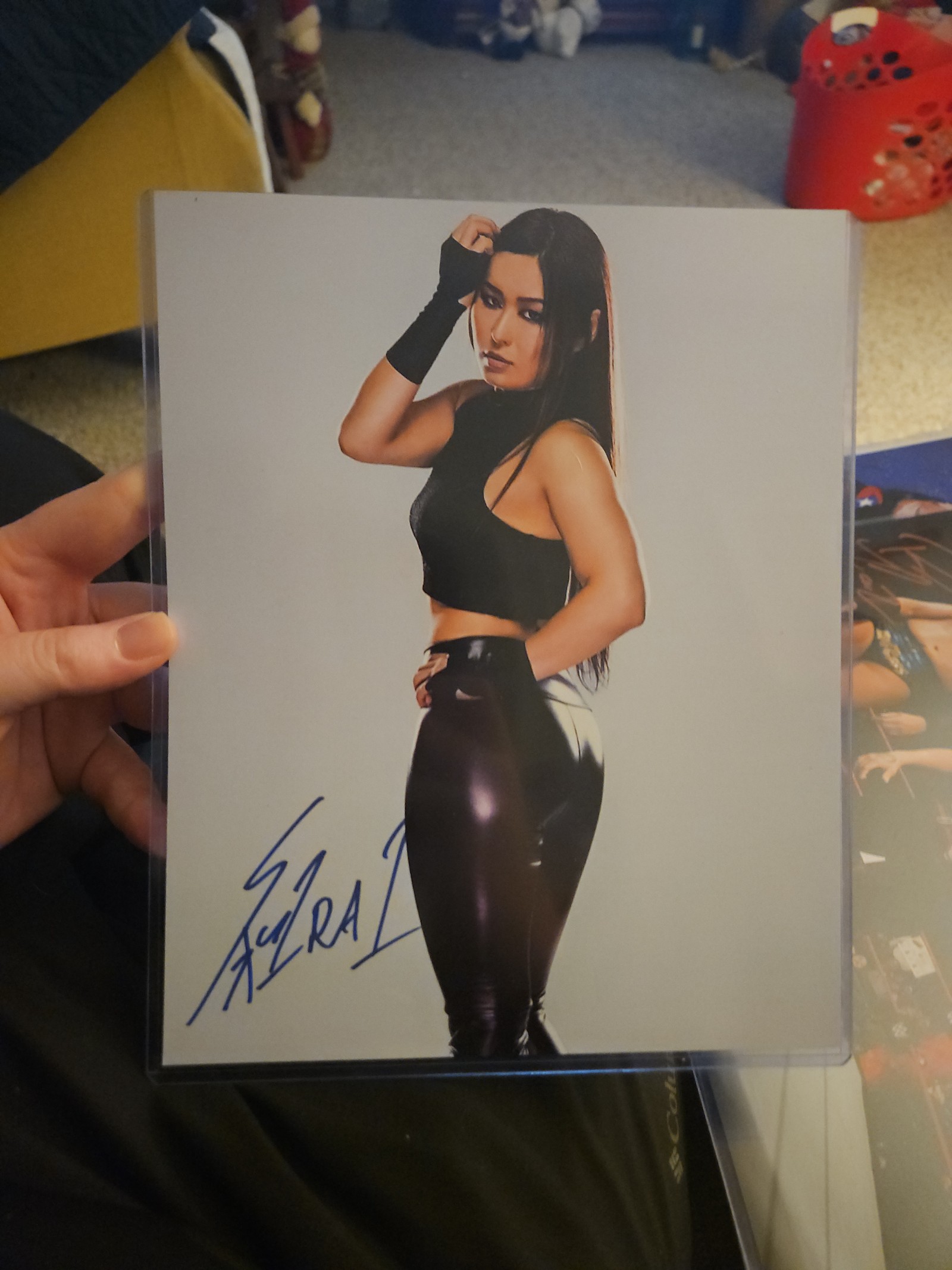 signed io sky 8x10 photo