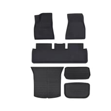 New! Tesla Model 3 Floor Mats Full Set 8 pieces Waterproof TPE