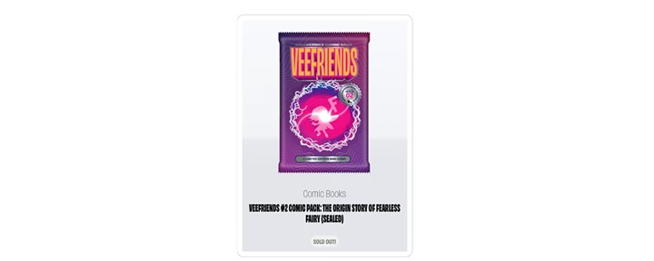 Gary Vee - VeeFriends #2 Comic Pack: Fearless Fairy - Limited /3000 In Hand