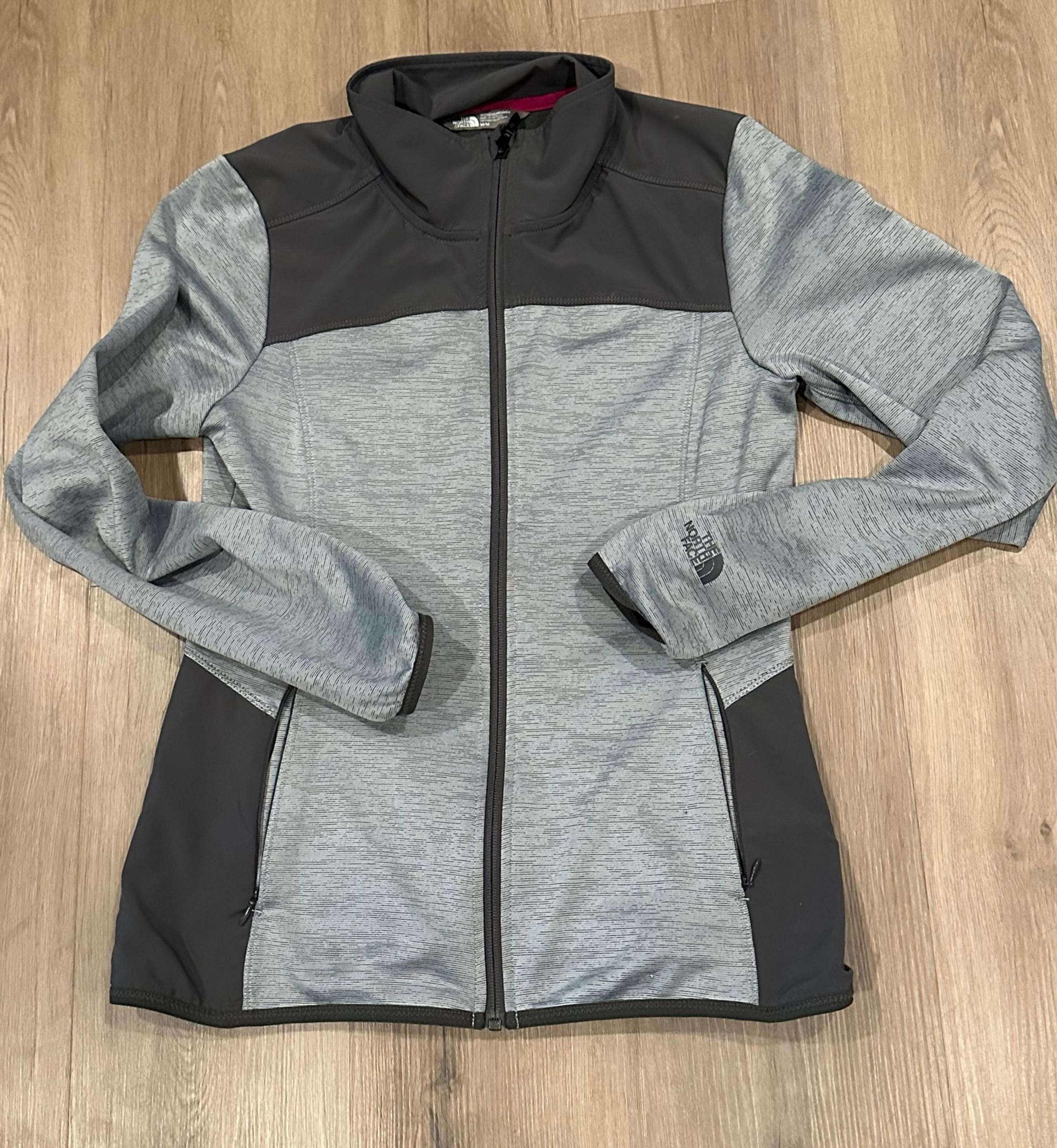 The North Face Light Athletic Zip Up Jacket Women’s Medium, Gray